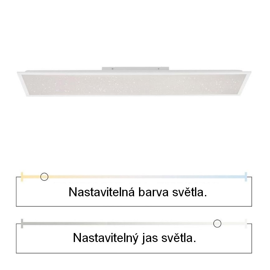 Leuchten Direkt 14762-16 - LED Reguliuojamas šviestuvas STARRYFLAT LED/36W/230V + VP