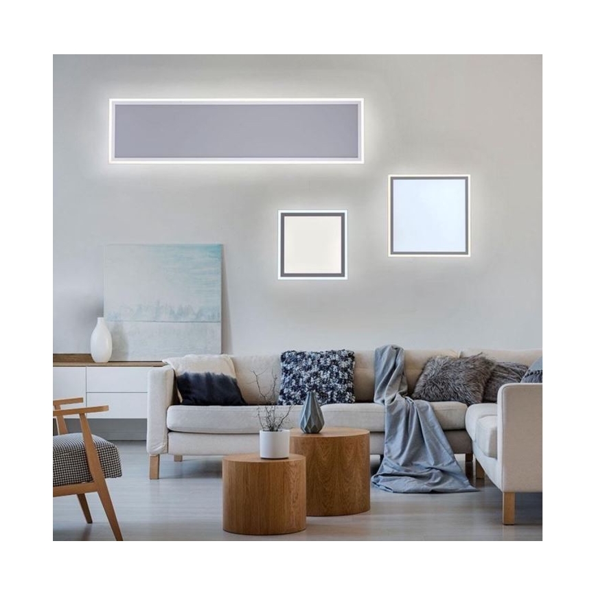 Leuchten Direkt 14852-16 - LED Reguliuojama ant pagrindo montuojama panelė EDGING LED/51,5W/230V + valdymo pultas