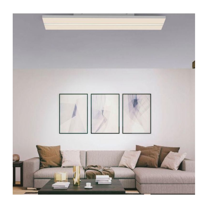 Leuchten Direkt 14854-16 - LED Reguliuojamas lubinis šviestuvas EDGING LED/30W/230V 2700-5000K + valdymo pultas