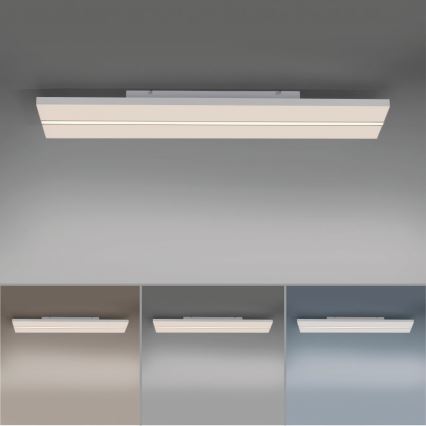 Leuchten Direkt 14854-16 - LED Reguliuojamas lubinis šviestuvas EDGING LED/30W/230V 2700-5000K + valdymo pultas