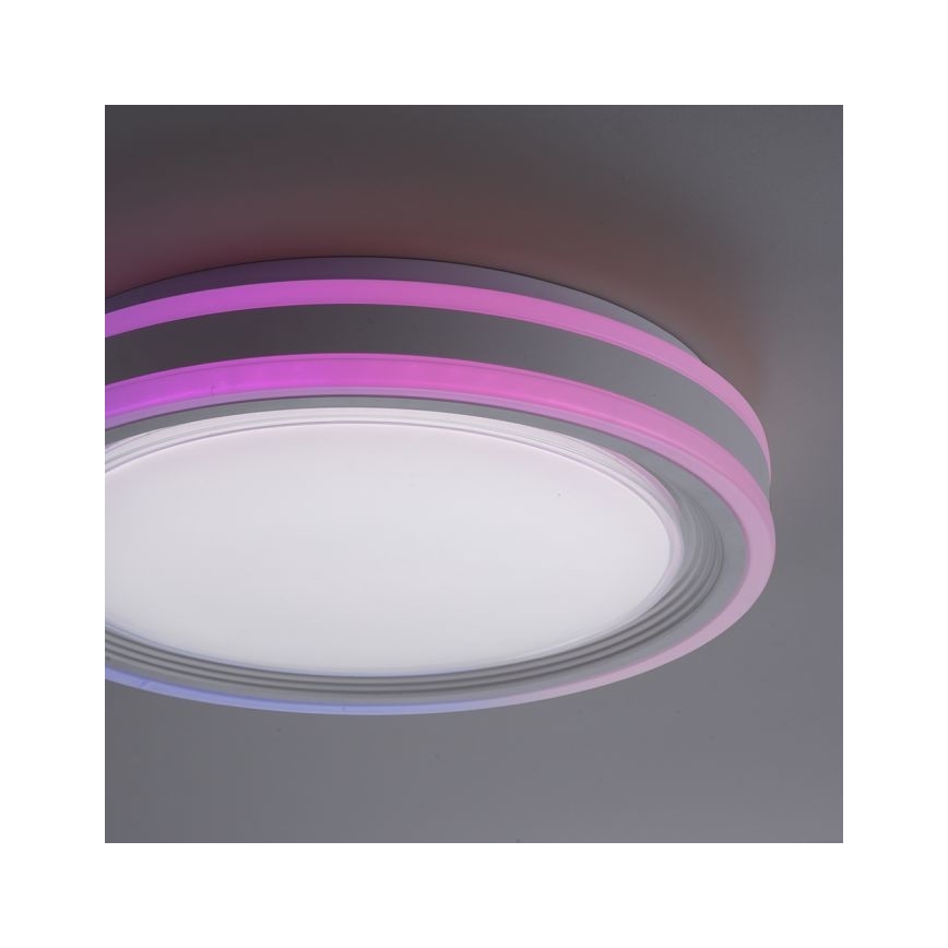 Leuchten Direkt 15152-16 - LED RGBW Reguliuojamas lubinis šviestuvas SPHERIC LED/18W/230V + valdymo pultas