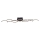 Leuchten Direkt 15166-18 - LED Ant pagrindo montuojamas sietynas WAWE LED/28W/230V juodas