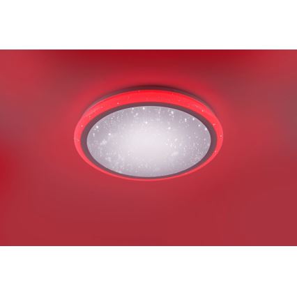 Leuchten Direkt 15220-16 - LED RGB Reguliuojamas lubinis šviestuvas LUISA LED/28W/230V + valdymo pultas