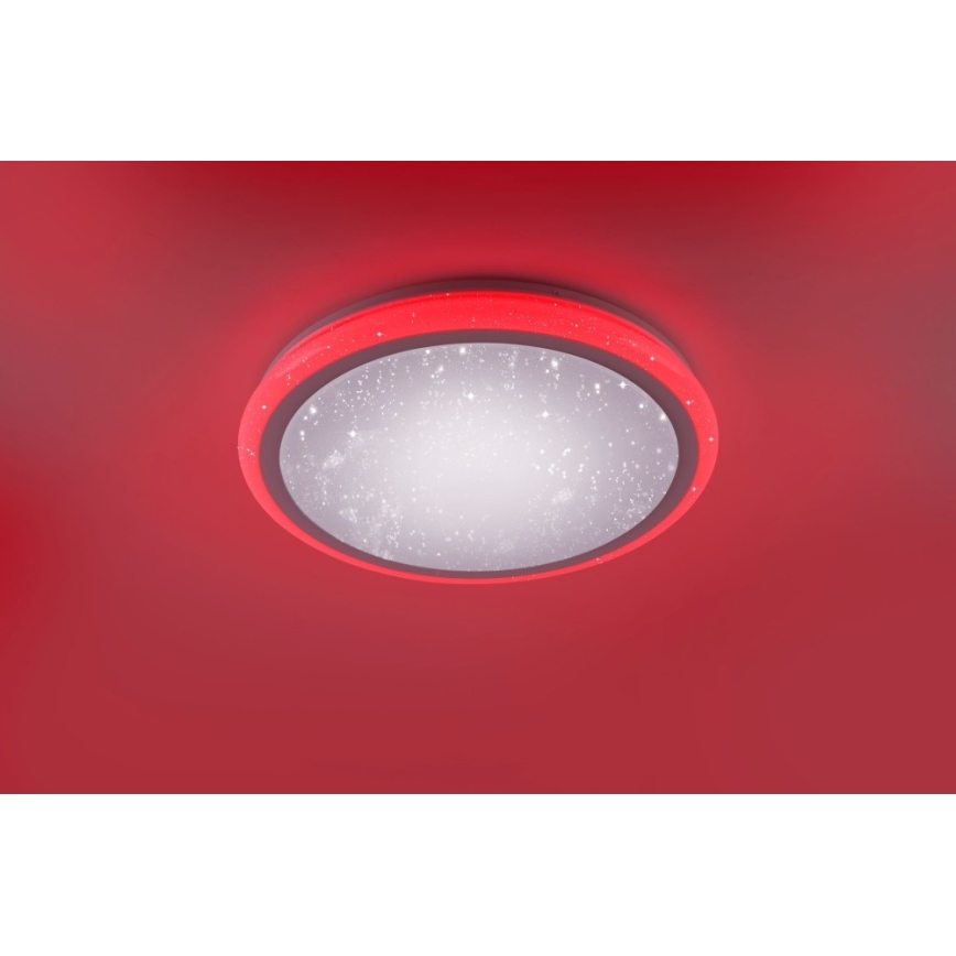 Leuchten Direkt 15220-16 - LED RGB Reguliuojamas lubinis šviestuvas LUISA LED/28W/230V + valdymo pultas