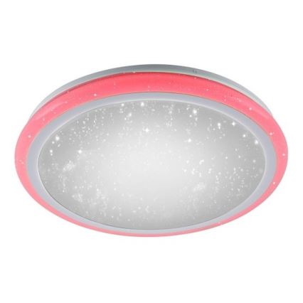 Leuchten Direkt 15220-16 - LED RGB Reguliuojamas lubinis šviestuvas LUISA LED/28W/230V + valdymo pultas