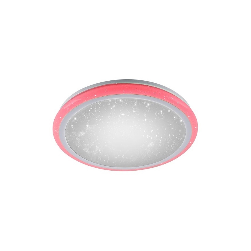 Leuchten Direkt 15220-16 - LED RGB Reguliuojamas lubinis šviestuvas LUISA LED/28W/230V + valdymo pultas