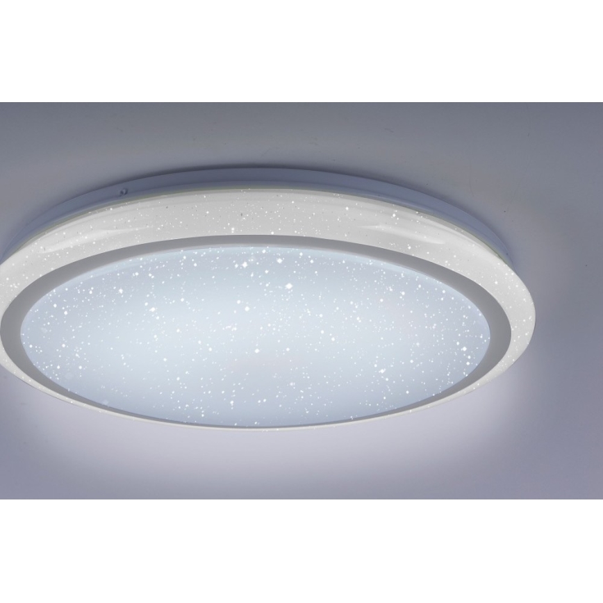 Leuchten Direkt 15220-16 - LED RGB Reguliuojamas lubinis šviestuvas LUISA LED/28W/230V + valdymo pultas