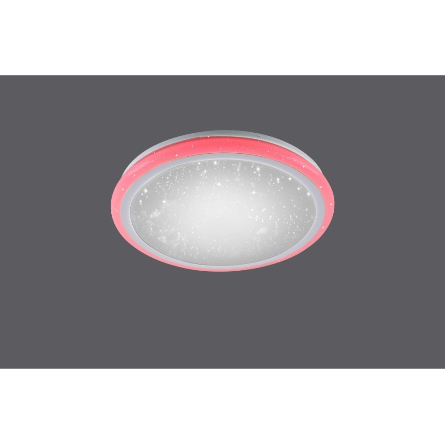 Leuchten Direkt 15220-16 - LED RGB Reguliuojamas lubinis šviestuvas LUISA LED/28W/230V + valdymo pultas
