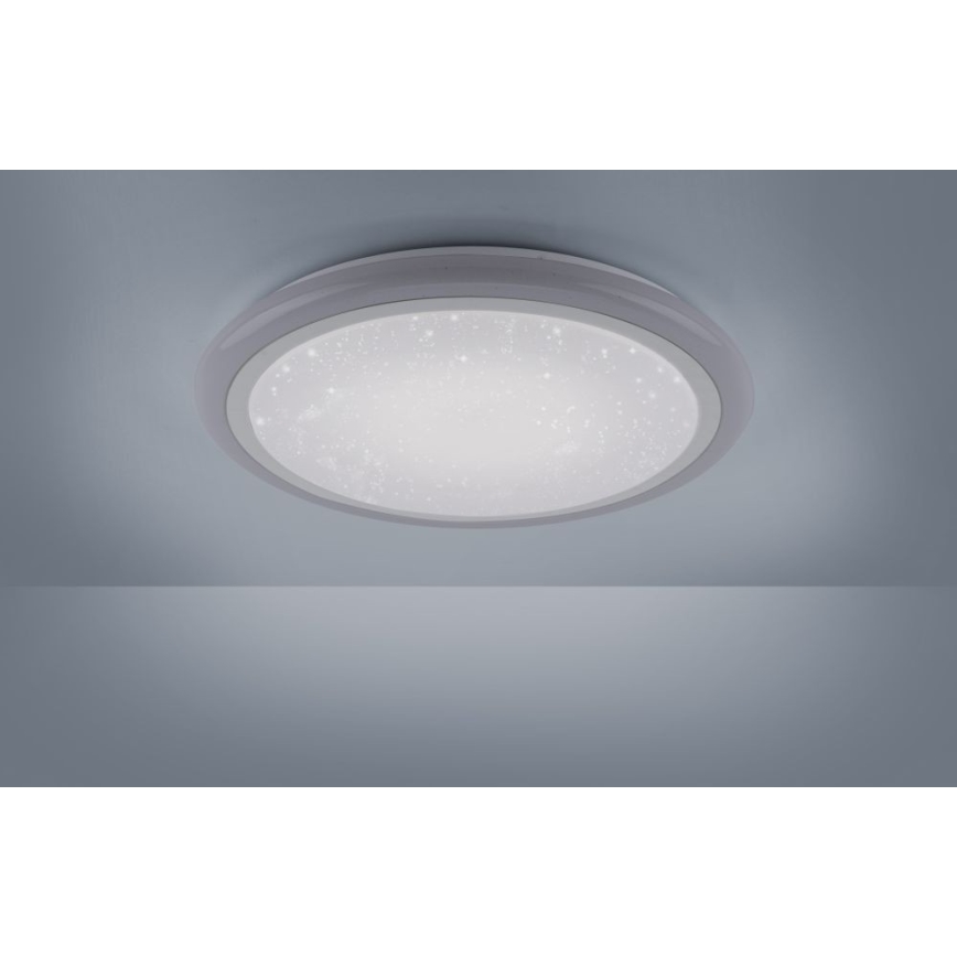 Leuchten Direkt 15230-16 - LED RGB Reguliuojamas lubinis šviestuvas LUISA LED/42W/230V 3000-6400K + valdymo pultas