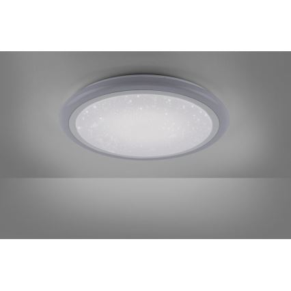 Leuchten Direkt 15230-16 - LED RGB Reguliuojamas lubinis šviestuvas LUISA LED/42W/230V 3000-6400K + valdymo pultas