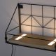 Leuchten Direkt 15276-18 - Shelf su LED apšvietimu BOARD 2xLED/1,75W/230V 30 cm eukaliptas