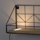 Leuchten Direkt 15277-18 - Shelf su LED apšvietimu BOARD 2xLED/1,75W/230V 45 cm eukaliptas
