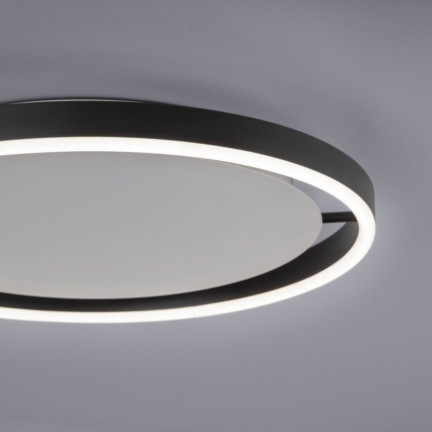 Leuchten Direkt 15391-13 - LED Reguliuojamas lubinis šviestuvas RITUS LED/20W/230V juodas