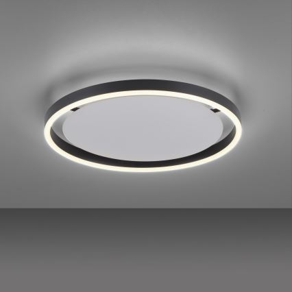 Leuchten Direkt 15391-13 - LED Reguliuojamas lubinis šviestuvas RITUS LED/20W/230V juodas