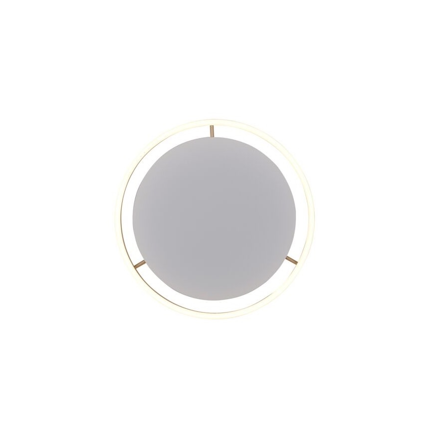 Leuchten Direkt 15392-60 - LED Reguliuojamas lubinis šviestuvas RITUS LED/30W/230V žalvaris