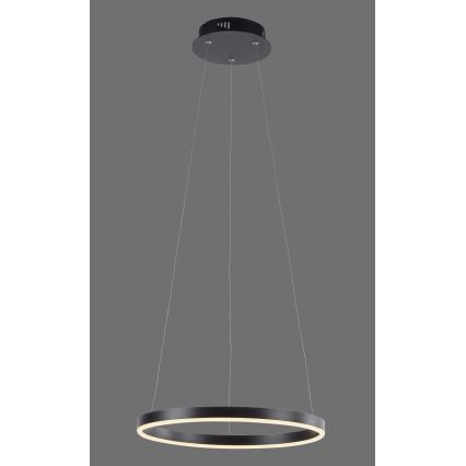 Leuchten Direkt 15393-13-LED Reguliuojamas pakabinamas sietynas RITUS LED/20W/230V juodas