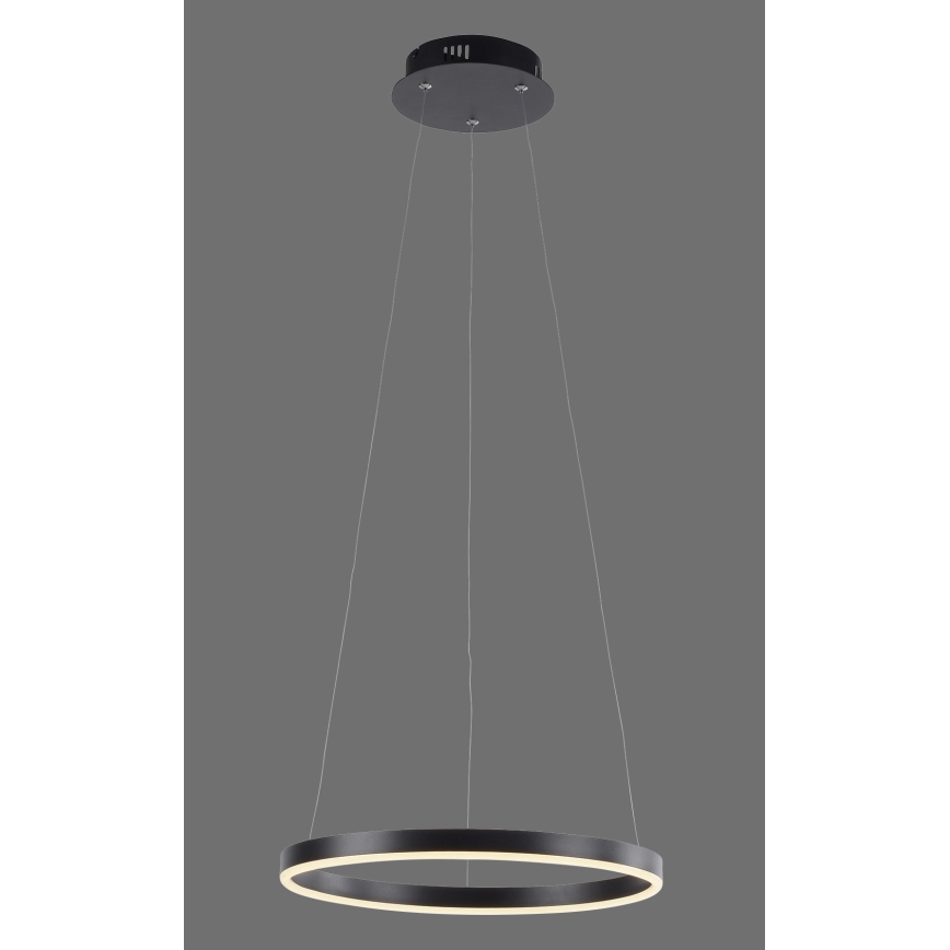 Leuchten Direkt 15393-13-LED Reguliuojamas pakabinamas sietynas RITUS LED/20W/230V juodas