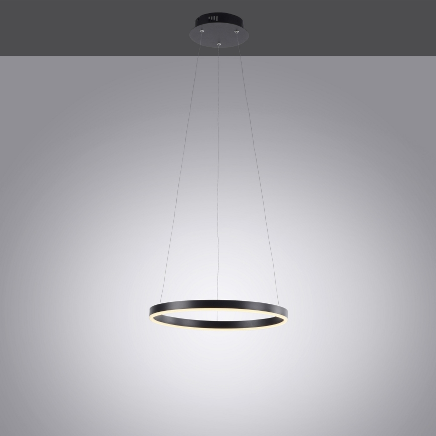 Leuchten Direkt 15393-13-LED Reguliuojamas pakabinamas sietynas RITUS LED/20W/230V juodas