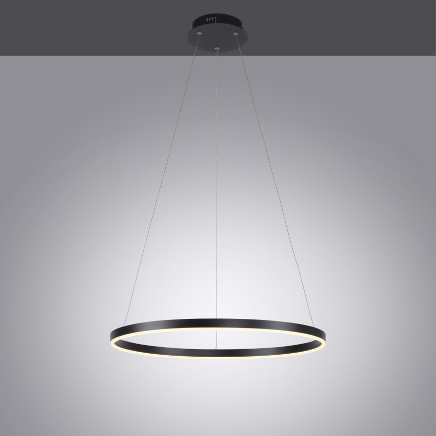 Leuchten Direkt 15394-13-LED Reguliuojamas pakabinamas sietynas RITUS LED/30W/230V juodas