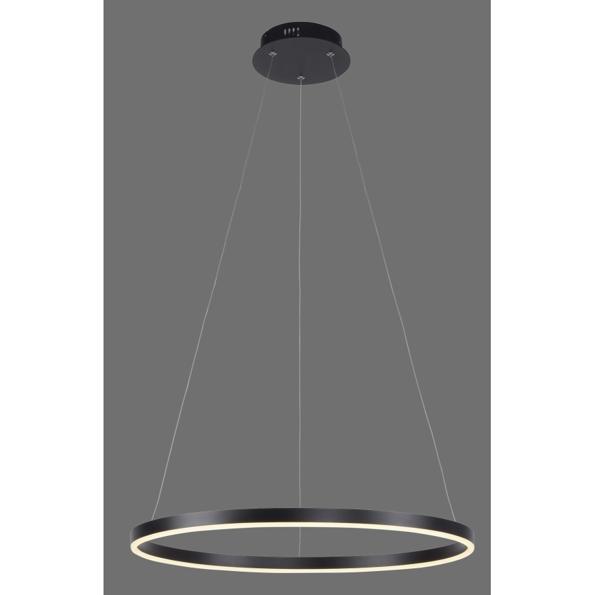 Leuchten Direkt 15394-13-LED Reguliuojamas pakabinamas sietynas RITUS LED/30W/230V juodas