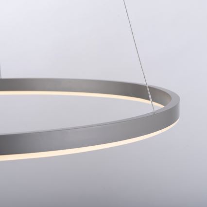 Leuchten Direkt 15394-95 - LED Reguliuojamas pakabinamas sietynas RITUS LED/30W/230V matinis chromas