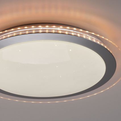 Leuchten Direkt 15411-21- LED RGB Reguliuojamas lubinis šviestuvas CYBA 26W/230V + VP