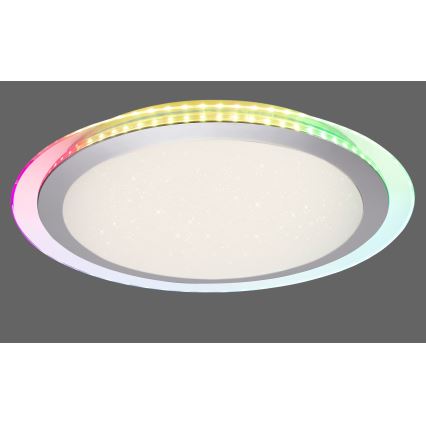 Leuchten Direkt 15411-21- LED RGB Reguliuojamas lubinis šviestuvas CYBA 26W/230V + VP