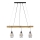 Leuchten Direkt 15526-79 - Pakabinamas sietynas SPRING 3xE27/40W/230V eukaliptas