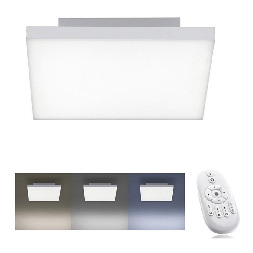 Leuchten Direkt 15550-16 - LED Pritemdomas šviestuvas CANVAS LED / 17W / 230V + Valdymo pultas