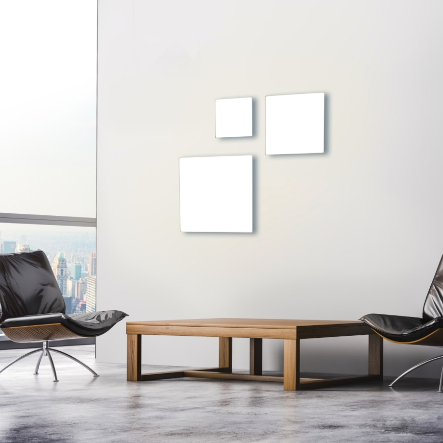 Leuchten Direkt 15550-16 - LED Pritemdomas šviestuvas CANVAS LED / 17W / 230V + Valdymo pultas