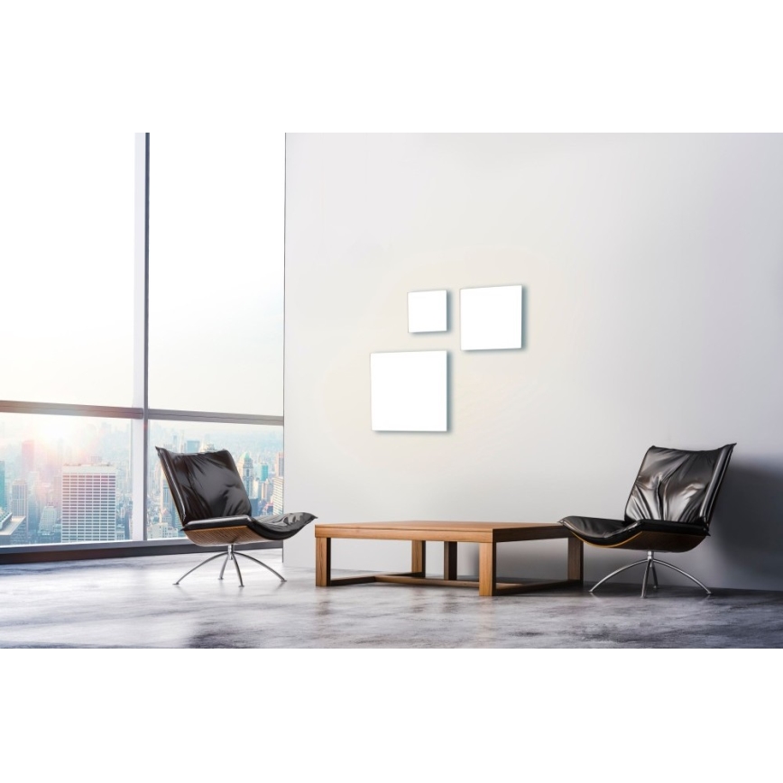Leuchten Direkt 15552-16 - LED Reguliuojamas lubinis šviestuvas CANVAS LED/40W/230V 2700-5000K + valdymo pultas