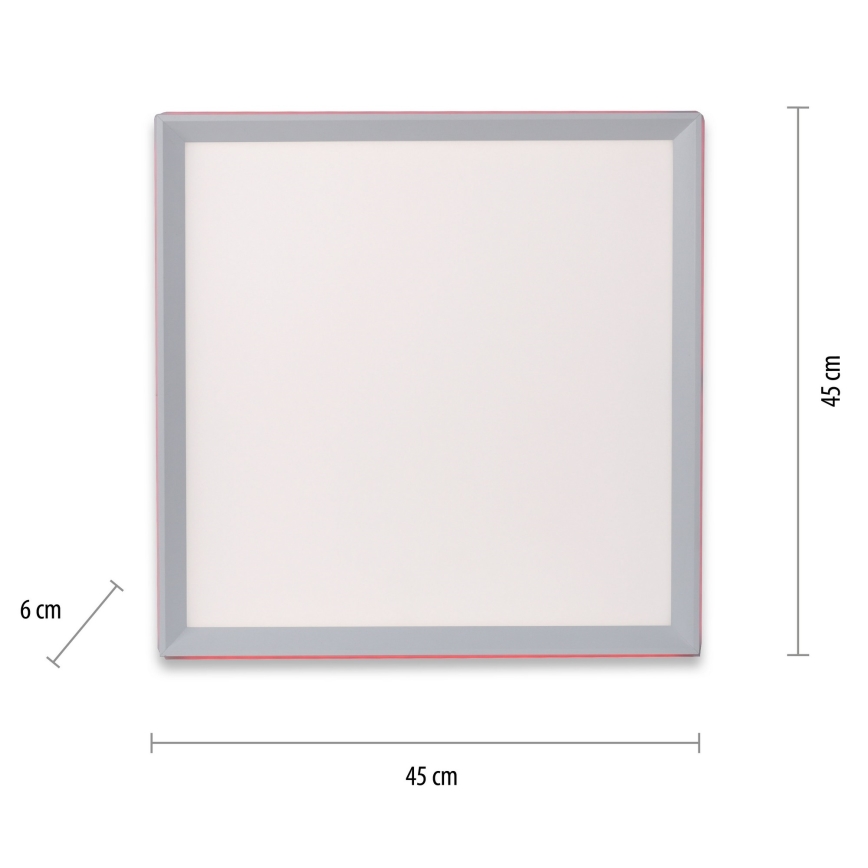 Leuchten Direkt 15556-16 - LED RGB Reguliuojamas lubinis šviestuvas GALACTICA LED/32W/230V + valdymo pultas