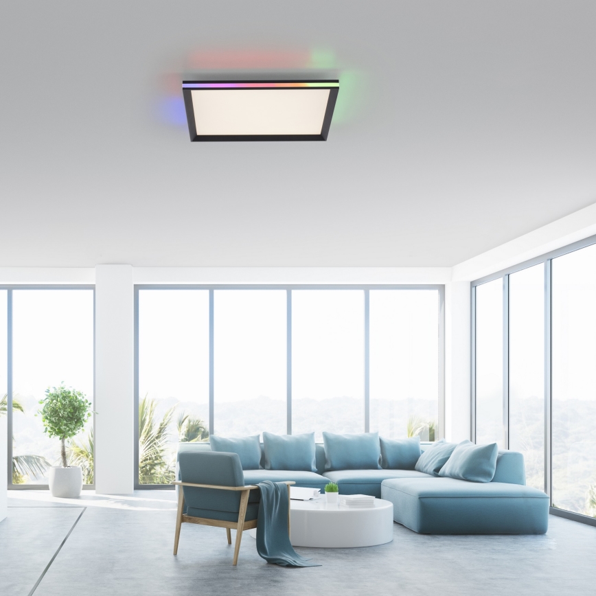Leuchten Direkt 15556-18 - LED RGBW reguliuojamas lubinis šviestuvas GALACTICA LED/32W/230V 2700-5000K + nuotolinio valdymo pultas