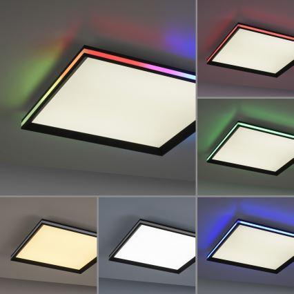 Leuchten Direkt 15556-18 - LED RGBW reguliuojamas lubinis šviestuvas GALACTICA LED/32W/230V 2700-5000K + nuotolinio valdymo pultas
