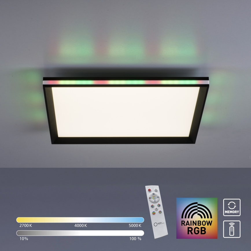 Leuchten Direkt 15556-18 - LED RGBW reguliuojamas lubinis šviestuvas GALACTICA LED/32W/230V 2700-5000K + nuotolinio valdymo pultas