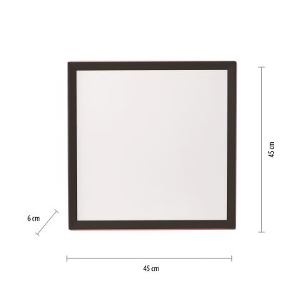 Leuchten Direkt 15556-18 - LED RGBW reguliuojamas lubinis šviestuvas GALACTICA LED/32W/230V 2700-5000K + nuotolinio valdymo pultas