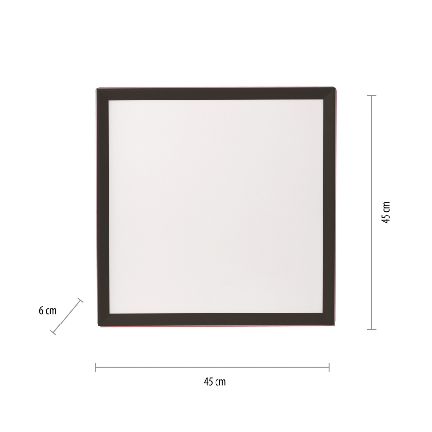 Leuchten Direkt 15556-18 - LED RGBW reguliuojamas lubinis šviestuvas GALACTICA LED/32W/230V 2700-5000K + nuotolinio valdymo pultas