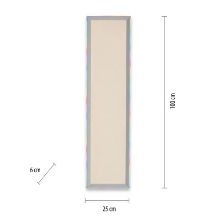 Leuchten Direkt 15557-16-LED RGB Reguliuojamas lubinis šviestuvas GALACTICA LED/40W/230V + valdymo pultas