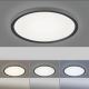 Leuchten Direkt 15571-18 - LED Reguliuojamas lubinis šviestuvas FLAT LED/23,5W/230V 2700-5000K + valdymo pultas