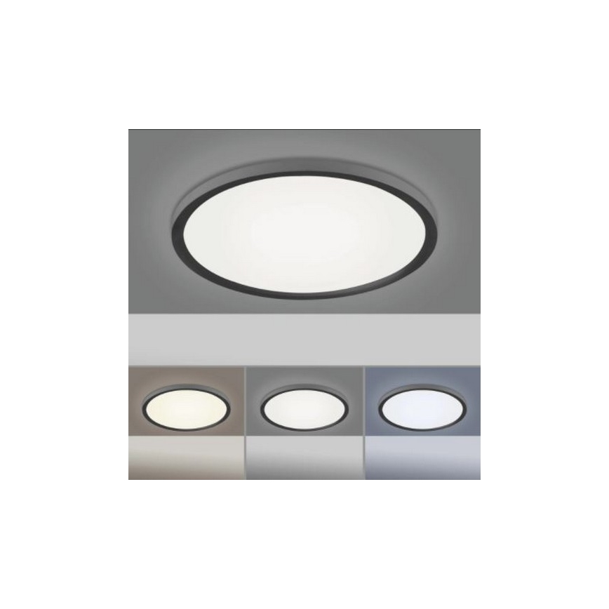 Leuchten Direkt 15571-18 - LED Reguliuojamas lubinis šviestuvas FLAT LED/23,5W/230V 2700-5000K + valdymo pultas
