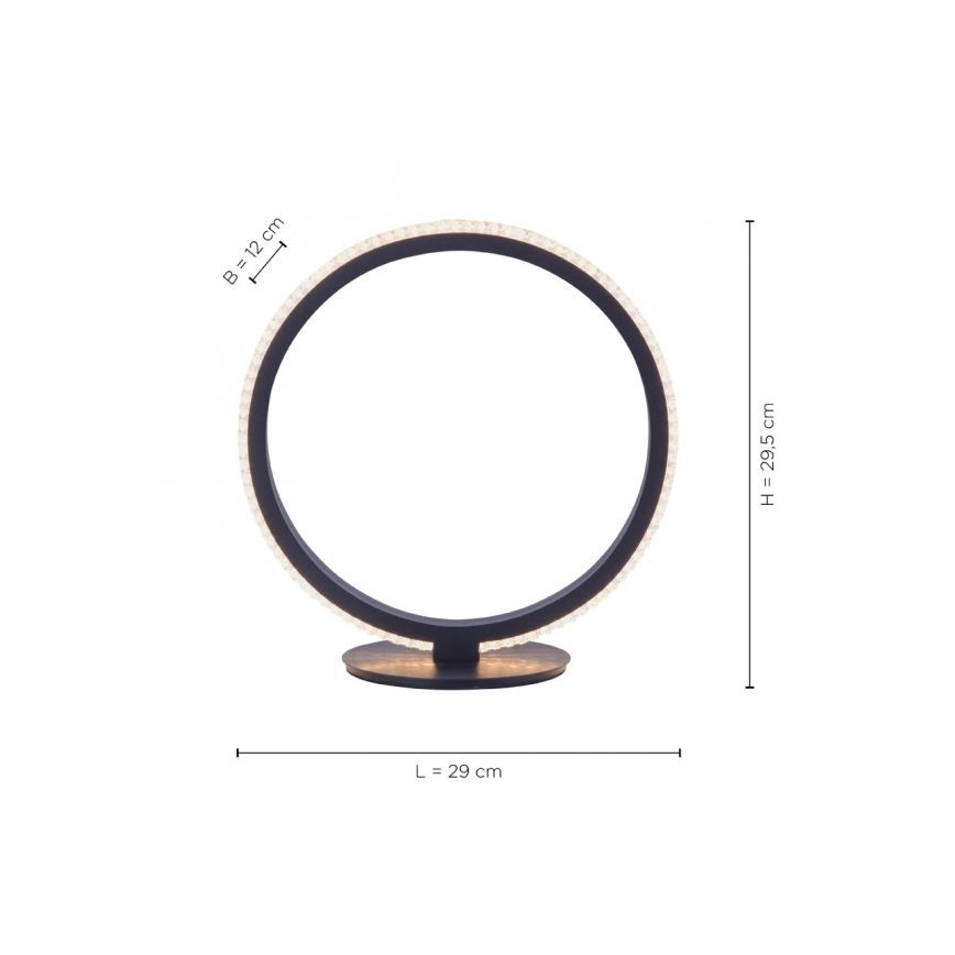 Leuchten Direkt 15612-18 - LED Stalinė lempa MUSA LED/11W/230V