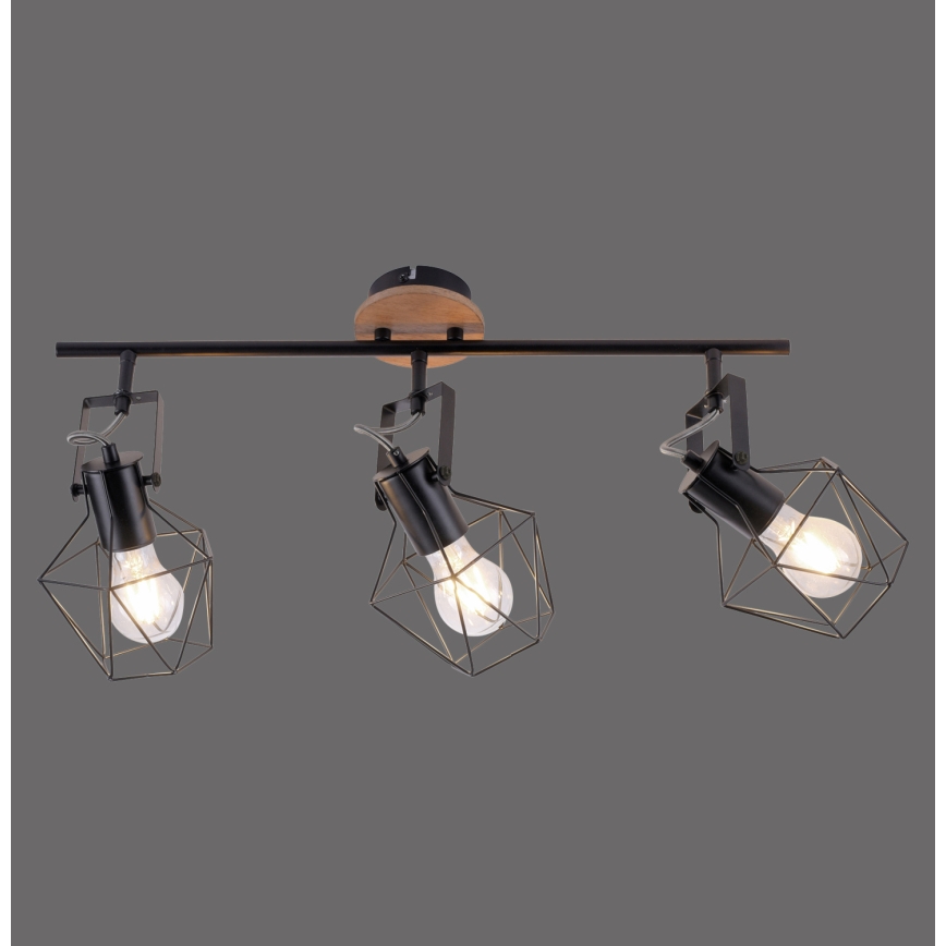 Leuchten Direkt 15673-78 - Akcentinis šviestuvas JARO 3xE27/60W/230V