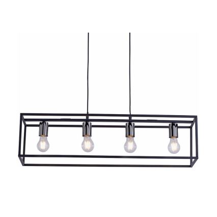 Leuchten Direkt 15854-18 - Pakabinamas sietynas FABIO 4xE27/60W/230V
