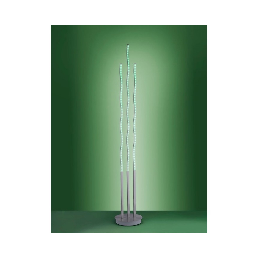 Leuchten Direkt 16268-55 - LED RGB Reguliuojamas toršeras WAVE LED/31W/230V + nuotolinio valdymo pultas