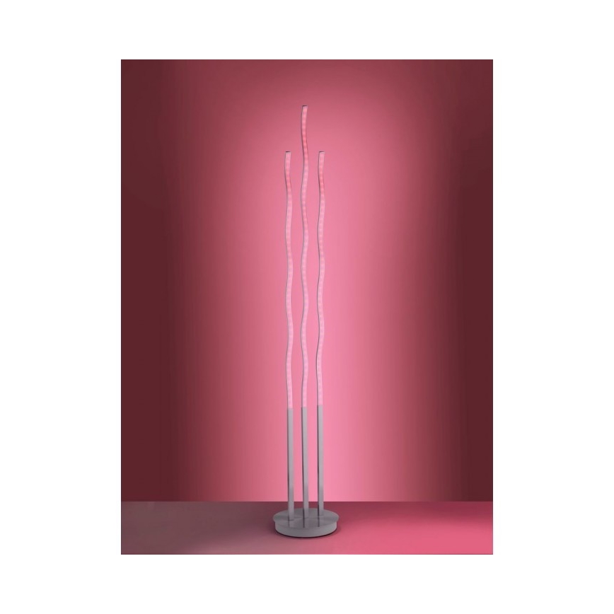 Leuchten Direkt 16268-55 - LED RGB Reguliuojamas toršeras WAVE LED/31W/230V + nuotolinio valdymo pultas