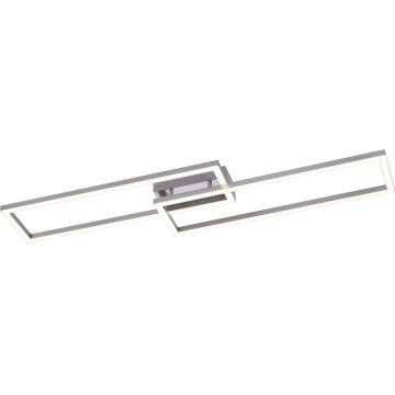 Leuchten Direkt 16430-55 - LED RGBW dimeriuojamas lubinis šviestuvas MAXI 2xLED/18W/230V 2700–5000K matinis chromas + nuotolinis valdymas