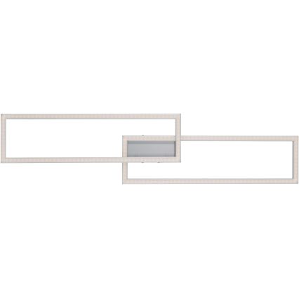 Leuchten Direkt 16430-55 - LED RGBW dimeriuojamas lubinis šviestuvas MAXI 2xLED/18W/230V 2700–5000K matinis chromas + nuotolinis valdymas