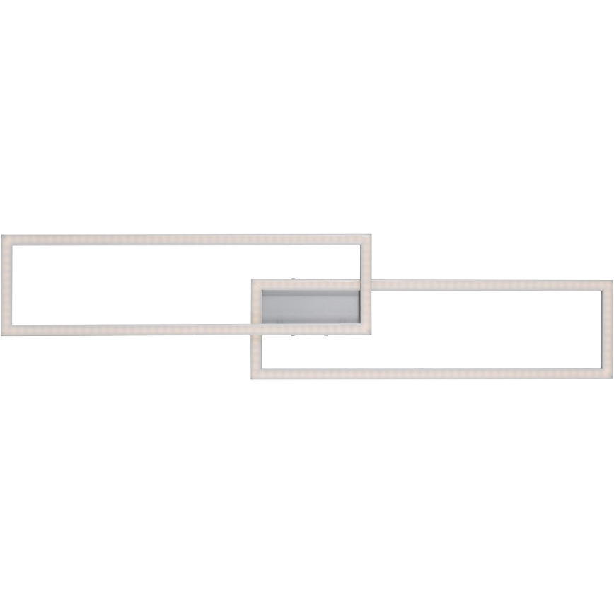 Leuchten Direkt 16430-55 - LED RGBW dimeriuojamas lubinis šviestuvas MAXI 2xLED/18W/230V 2700–5000K matinis chromas + nuotolinis valdymas