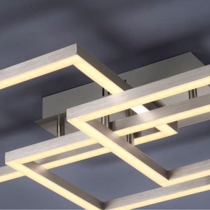 Leuchten Direkt 16431-55 - LED RGB pritemdomas tvirtinamas sietynas MAXI LED/27W/230V + nuotolinio valdymo pultas