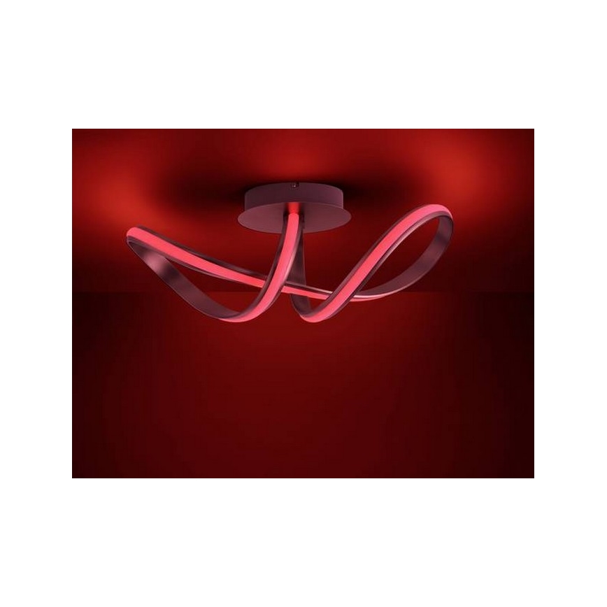 Leuchten Direkt 18431-55 - LED RGB Reguliuojamas lubinis šviestuvas MELINDA LED/28W/230V